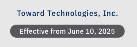 Bright Toward Industrial Co., Ltd. is now Toward Technologies, Inc.